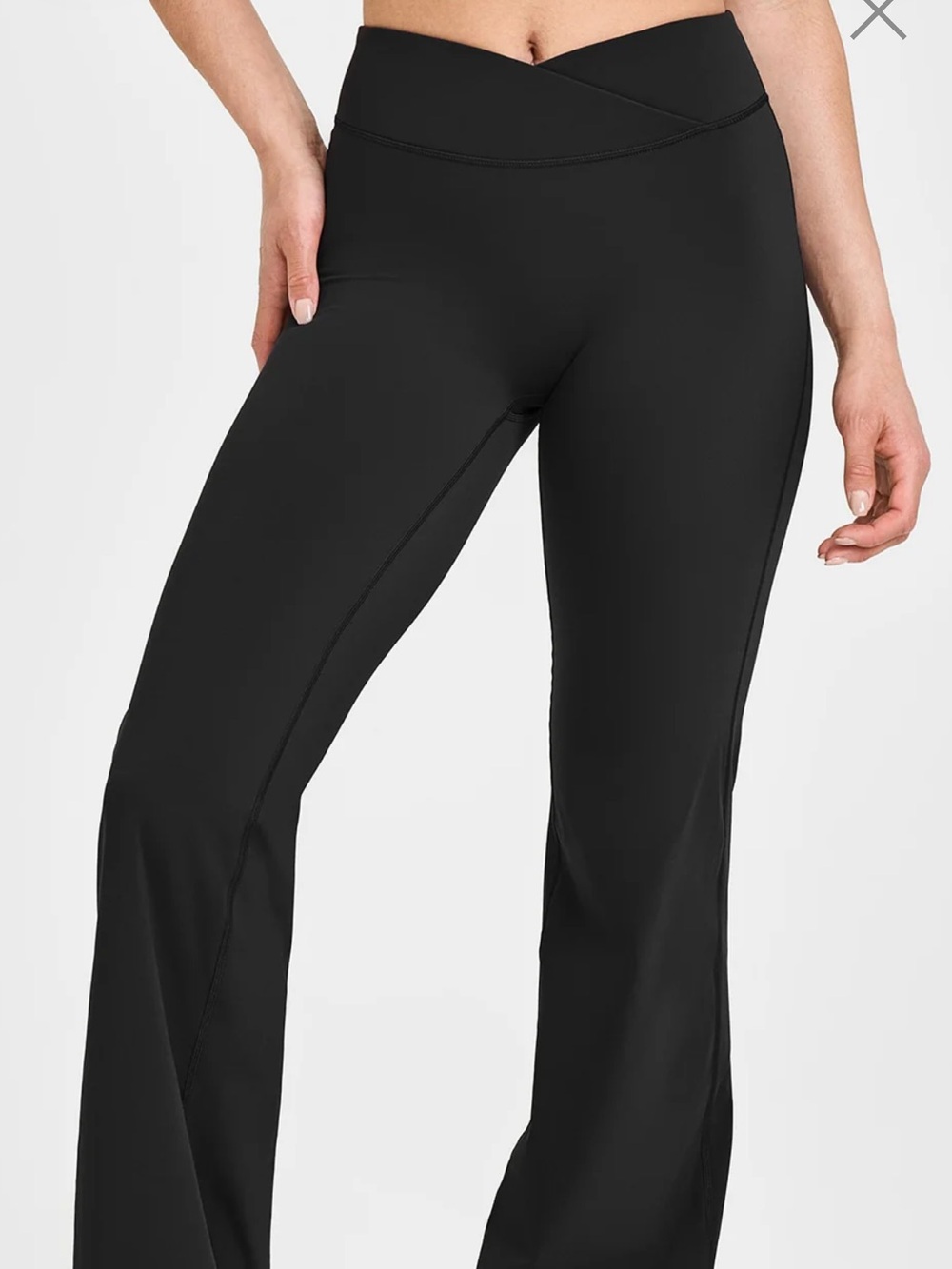 Oner Active UnifiedMove™ Wrap Flared Pants - Black XXL LONG